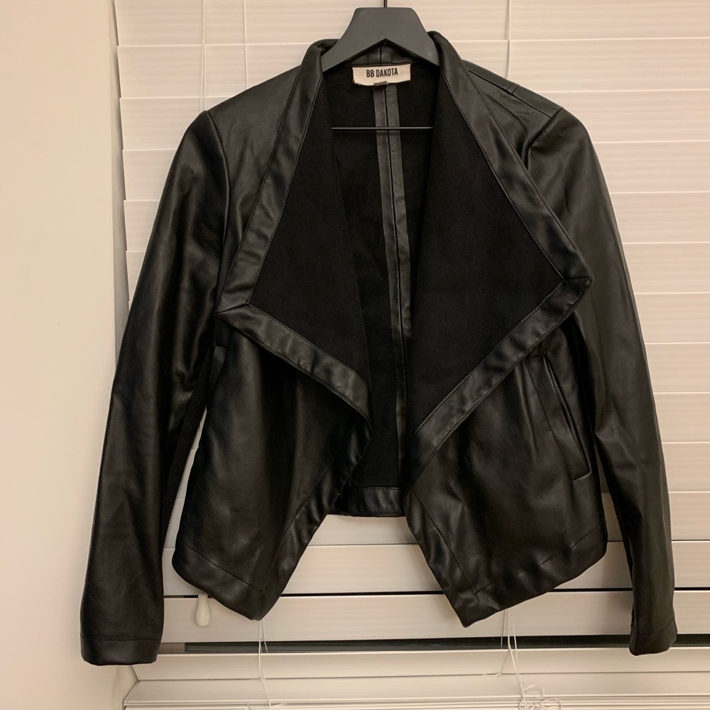 Faux Leather B.B. Dakota Jacket
